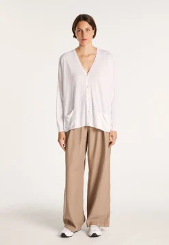 Montagut Long linen cardigan - Ballon