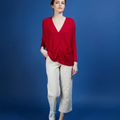 Montagut Long linen cardigan - Ballon