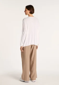 Montagut Long linen cardigan - Ballon