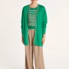 Montagut Long linen cashmere cardigan - Narcissa