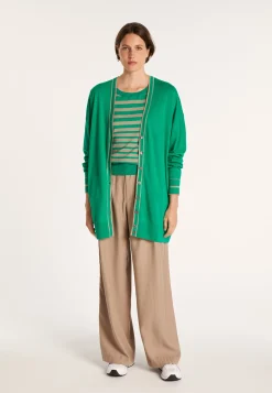 Montagut Long linen cashmere cardigan - Narcissa