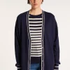 Montagut Long linen cashmere cardigan - Narcissa