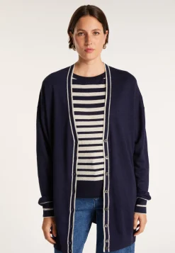 Montagut Long linen cashmere cardigan - Narcissa