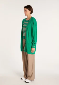Montagut Long linen cashmere cardigan - Narcissa