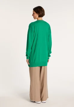 Montagut Long linen cashmere cardigan - Narcissa