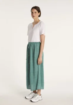 Montagut Long linen skirt - MAELY