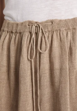 Montagut Long linen skirt - MAELY