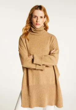 Montagut Long loose sweater in wool and cashmere - Galice