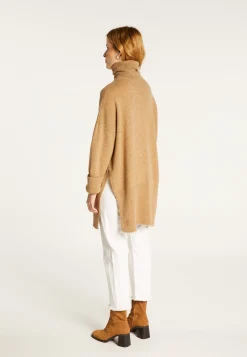 Montagut Long loose sweater in wool and cashmere - Galice