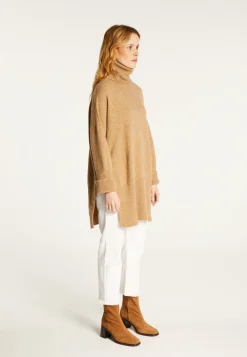 Montagut Long loose sweater in wool and cashmere - Galice