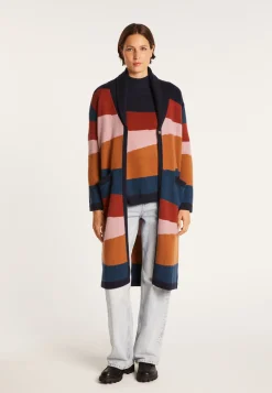 Montagut Long multicoloured cashmere cardigan - Saison
