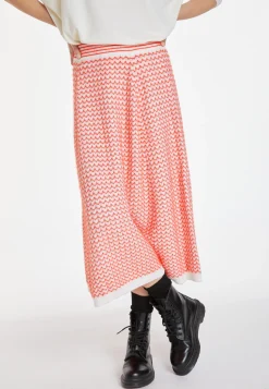 Montagut Long skirt in merino wool - Cecile