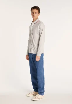 Montagut Long sleeve cotton jersey shirt - Baggy