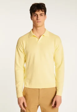 Montagut Long sleeve cotton polo shirt - Maxime