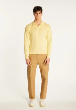 Montagut Long sleeve cotton polo shirt - Maxime