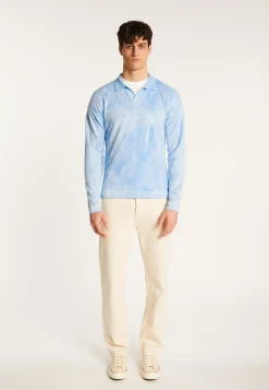 Montagut Long sleeve cotton polo shirt - Maxime