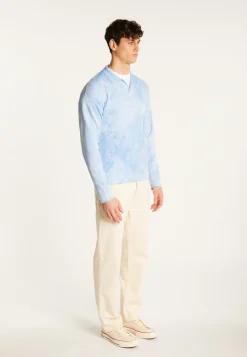 Montagut Long sleeve cotton polo shirt - Maxime