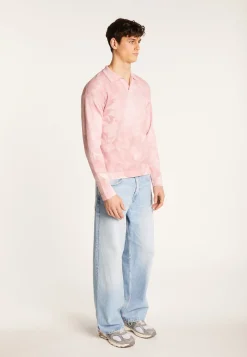 Montagut Long sleeve cotton polo shirt - Maxime