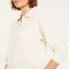 Montagut Long sleeve polo shirt in brushed cotton - Melvina