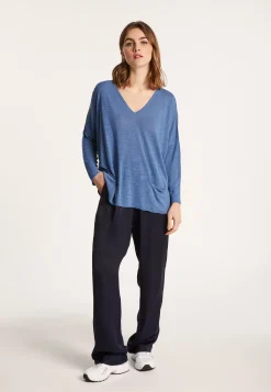 Montagut Long Sleeve V-neck T-shirt - Balou