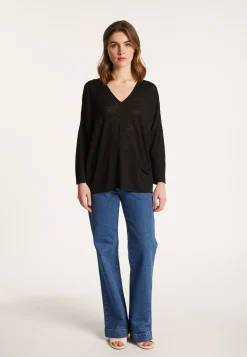 Montagut Long Sleeve V-neck T-shirt - Balou