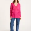 Montagut Long Sleeve V-neck T-shirt - Balou