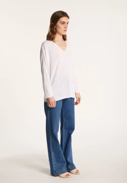 Montagut Long Sleeve V-neck T-shirt - Balou