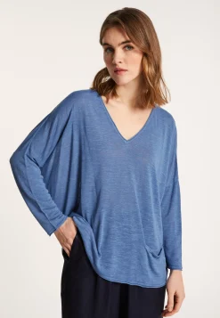 Montagut Long Sleeve V-neck T-shirt - Balou