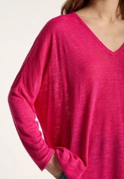 Montagut Long Sleeve V-neck T-shirt - Balou