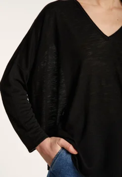 Montagut Long Sleeve V-neck T-shirt - Balou