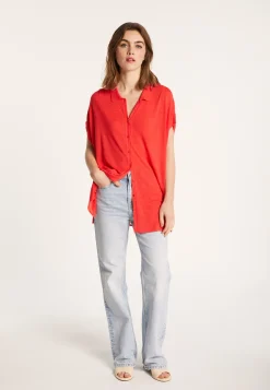 Montagut Long slub linen vest - Nora