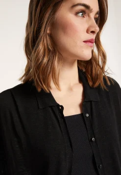 Montagut Long slub linen vest - Nora