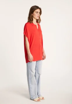Montagut Long slub linen vest - Nora