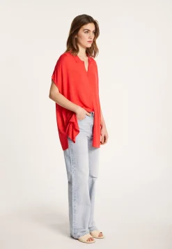Montagut Long slub linen vest - Nora