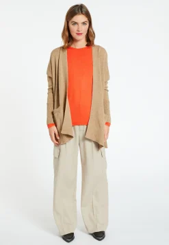 Montagut Long wool and cashmere cardigan - Cabery