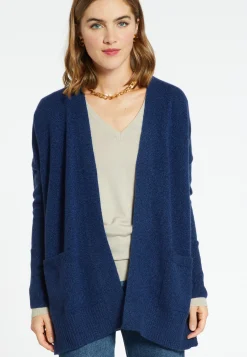 Montagut Long wool and cashmere cardigan - Cabery