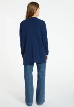 Montagut Long wool and cashmere cardigan - Cabery