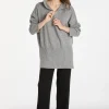 Montagut Long zip-neck sweater in wool and cashmere - Charlotte