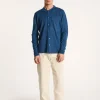 Montagut Long-sleeved cashmere linen shirt - Bazar