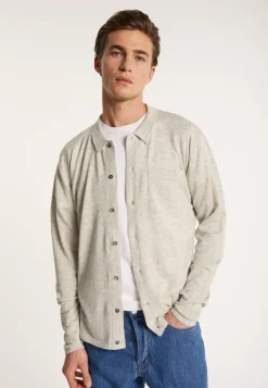 Montagut Long-sleeved cashmere linen shirt - Bazar