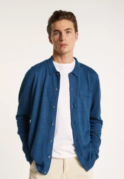 Montagut Long-sleeved cashmere linen shirt - Bazar