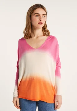 Montagut Long-sleeved dip dye t-shirt - Nahla Bis