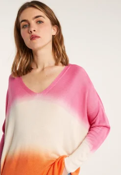 Montagut Long-sleeved dip dye t-shirt - Nahla Bis