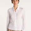 Montagut Long-sleeved lyocell shirt - Now