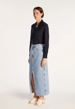 Montagut Long-sleeved lyocell shirt - Now