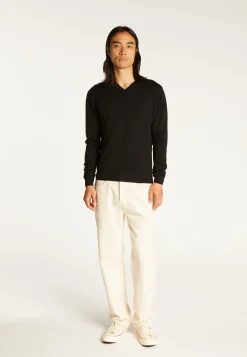 Montagut Long-sleeved merino wool sweater - Elmo