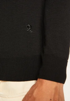 Montagut Long-sleeved merino wool sweater - Elmo