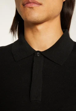 Montagut Long-sleeved polo shirt in merino wool - Sidney