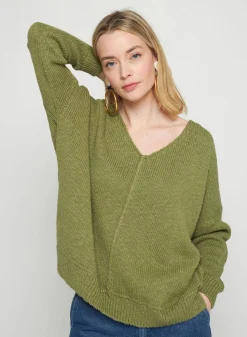 Montagut Loose cotton and linen jumper - Nathalie
