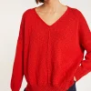 Montagut Loose cotton and linen jumper - Nathalie